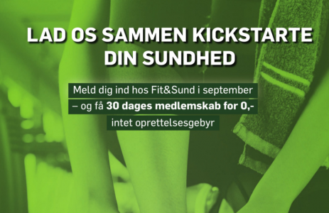 Bliv fit og sund - du kan stadig nå det