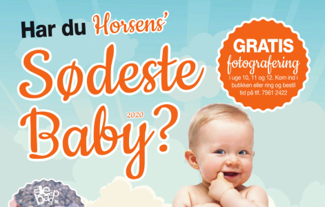 Horsens' Sødeste Baby 2020