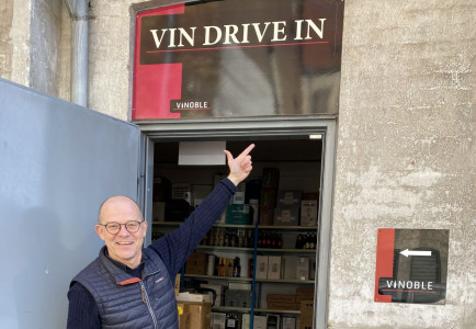 Støt Helgesen i VIN-DRIVE-IN