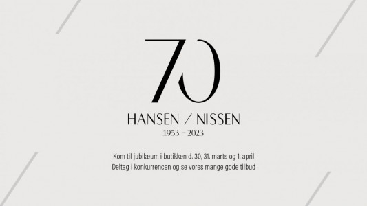 70 år fejres hos Hansen/Nissen