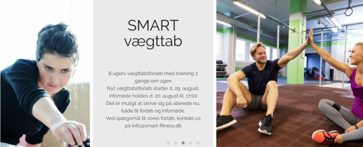 Vægttabsbootcamp hos SMART fitness!
