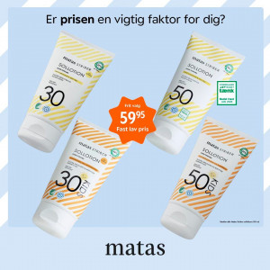 Solen skinner og du vinder!