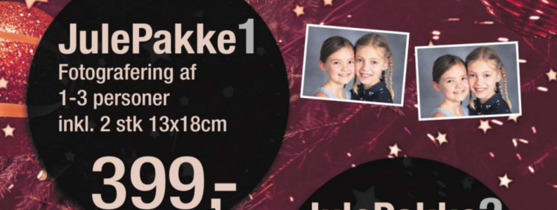 Bestil en julepakke hos Photocare