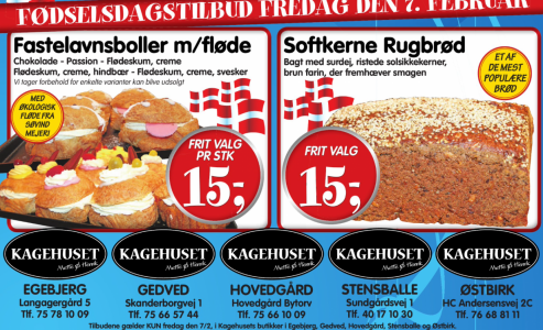 Kagehuset fejrer 15 års fødselsdag