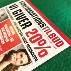 20% konfirmationstilbud hos Inhouse