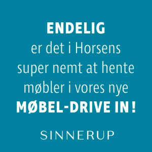 Møbel Drive-in i Sinnerup