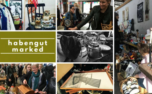 Velbesøgt Habengut loppemarked igen