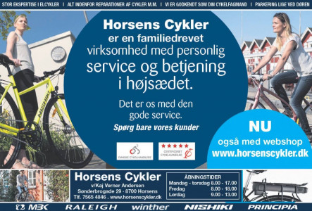 STOR ELCYKEL DAG HOS HORSENS CYKLER