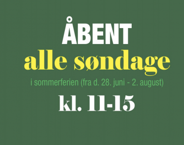 Søndagsåbent & søndagstilbud