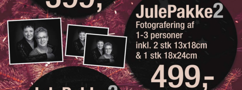 Bestil en julepakke hos Photocare