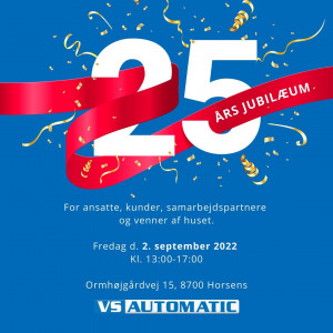 VS Automatic fejrer 25 års jubilæum