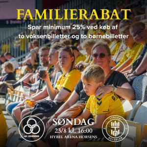 Hele familien for 250 kr. 