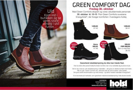 Green Comfort Dag hos Holst Sko